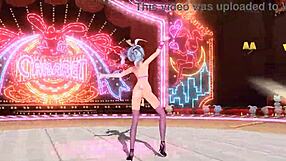 Hatsune Miku in full nude bunny costume mod
