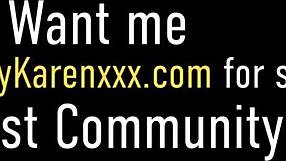 Big Boobed Babe Ryan Conner Dildo Fucks Blonde Cougar Karen Fisher!