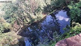 Sex on the grass was just a motorcycle crown but she's so hot!