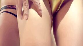 sexy swimsuit no 8 series with asian shemale in uniform handjob