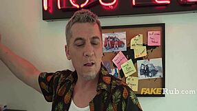 i'm the pervy host getting double trouble with cute teens in a threesome.