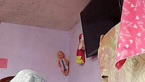 Rich Cumshot Alone in My Step Mother-in-Law's Room