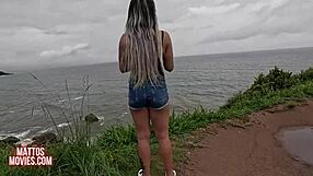 Anne Gets Wet Fuck And Surprise Creampie On Beach