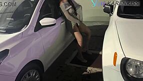 Paguei Um Boquete Para O Manobrista No Estacionamento Da Festa Na Frente Do Corno- Karenkiss.
