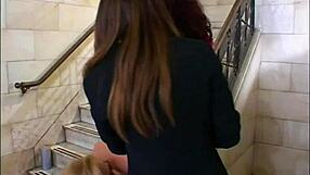 women in black volume 2 scene 5 with blonde and piercing