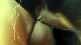 Masked BBW Prostitute Sucks Monster Black Cock in BDSM Scene