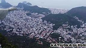 Brazilian milf masturbating in rio motel, very sexy!