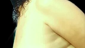 Masked BBW Prostitute Sucks Monster Black Cock in BDSM Scene