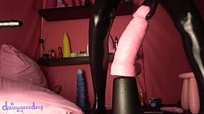 Nick Capra feels intense pleasure with Mr Hankeys toys in the dungeon