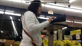 2 mom shopping in hidden candid mommy moments