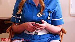 Play with your cock and cum for nurse greene