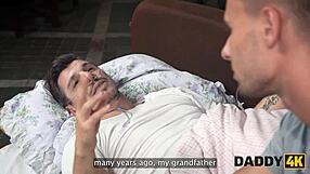 Daddy4k stepdaddy fulfills last wish with 69 and doggystyle on girlfriend