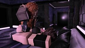 Big Ass Riding Monster Cock Roughly!