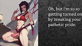 Faygrey caught by bounty huntress faye valentine and turned into a public whore joi sissification analdestruction sissygasm ice humiliation domination