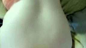 impregnablelexa the asian redhead shemale sucks wolfdaddy901's dick, gets throat fucked, then rides to creampie