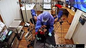 minnie rose performs oral and receives a cum blast on her pussy