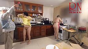 morning chaos in kitchen comedy nsfw story 284