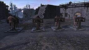fallout 4 multi pillory fuck punishment