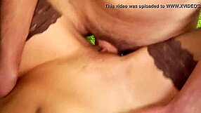 casting to a woman eager to make porn, licking ass and showing natural tits.