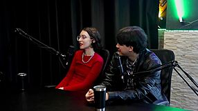 Yastrixx Performs Oral And Anal In Sheer Red Lingerie.