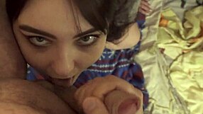 Watch Wet Blowjob POV with Headphones?