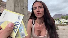 Fucked A Slut In Public In A Convertible