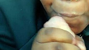 Real 18 yr old african engaged slut swallows my nut in her driveway while fiance is inside