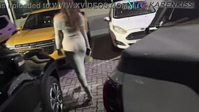 Paguei Um Boquete Para O Manobrista No Estacionamento Da Festa Na Frente Do Corno- Karenkiss.