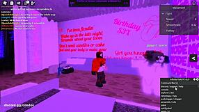 Emotional voyeur experience in roblox condo with rp sex