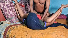 desi wife enjoys best sex videos on bed