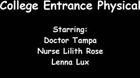 lenna lux gets gyno exam caught on hidden cam by doctor in florida
