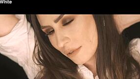 emme white in lingerie shows her ass and tits in private camera