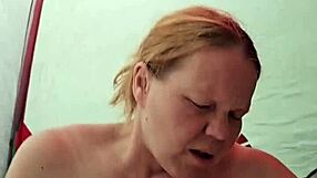 Can you handle this preggo milf riding cock with tender nipples?