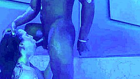 Does my BBC lover fuck my mouth while I swallow cum in front of my cuckold husband?