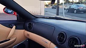 Did this blonde milf get deep creampie on first casting?