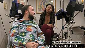 minnie rose performs oral and receives a cum blast on her pussy