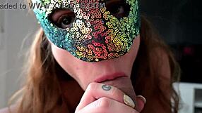 Wife Gives Cute Blowjob Then Rides Husband.