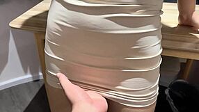 White Tender Round Breasts, Wet Pussy Fucked Hard by Cock, Climaxing Repeatedly