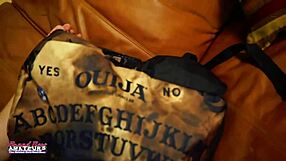 Inked marci dildo fucks pussy while rubbing tits.