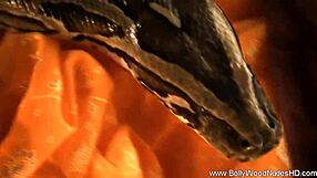 gorgeous indian woman dances naked in a beautiful striptease