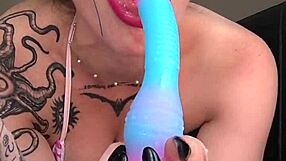Malafalda Monster Dildo With Big Pussy And Nipples Pierced