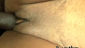 Ebony Amateur Deepthroats Big Black Cock, Cum On Ass