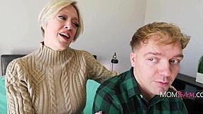 sharing bed with step mom turns super naughty