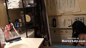 horny lily gives jerk off instructions in english and tamil