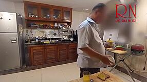 morning chaos in kitchen comedy nsfw story 284