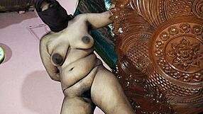 Newly Married Hot Wife Enjoys Hard Fucking by Husband's Big Cock with Indian Bride