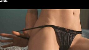 emme white in lingerie shows her ass and tits in private camera