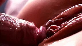 look at that sperm dripping from her pussy