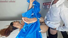 doctor fucks patient in hospital exam