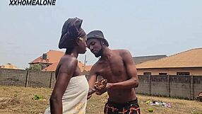 Sex Addicted Housewife Fucks Husband Brother Outside